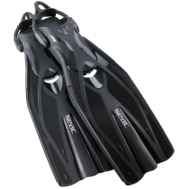 Seac F1 S Open Heel Dive Fins Black