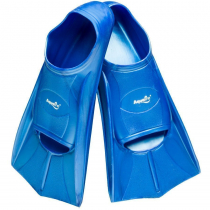 Aqualine Short Swimming Training Fins Blue