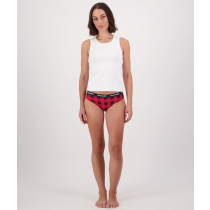 Swanndri Bikini Underwear Red/Black Check