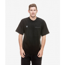 Swanndri Mens Catlins Fleece T-Shirt Black