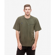 Swanndri Mens Catlins Fleece T-Shirt Olive