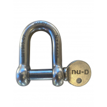 Nu-D Stainless Steel D-Shackle 12mm