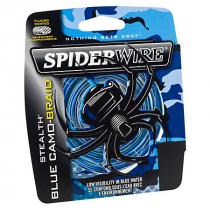 Spiderwire Stealth Blue Camo Braid 300m 50lb