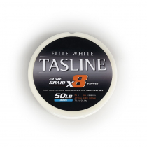 Tasline Elite White Braid 50lb 2000m Spool