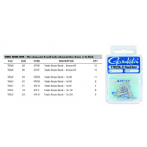 Buy Gamakatsu Treble Hook Round Bend Bronze No.6 Qty 10 online at