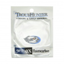TroutHunter Fluorocarbon Tippet Leader 9ft