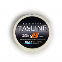 Tasline Elite White Braid 80lb 2000m Spool