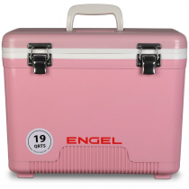 Engel Chilly Bin Cooler Dry Box 18L Pink