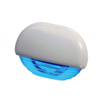 Hella Marine Easy Fit Gen 2 Step Lamp 12-24v 0.5w Blue LED White Plastic Cap
