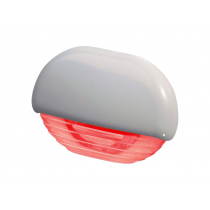 Hella Marine Easy Fit Gen 2 Step Lamp 12-24v 0.5w Red LED White Plastic Cap