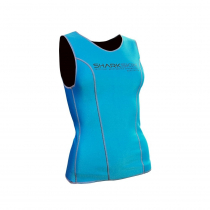 Sharkskin Chillproof Essentials Womens Dive Vest Blue