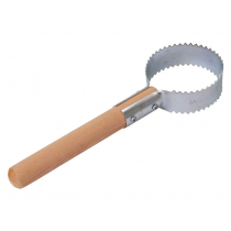 Fish Scaler with Wooden Handle