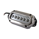 Stainless LED Underwater Boat Light Surface Mount 6 x 3W Blue LEDs