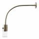 LED Push Switch Flexible Reading Light Aluminium 1w 10-30V