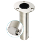 Stainless Steel Angled Rod Holder with Drain - 90 degree