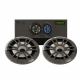 Fusion EL Series Shallow Mount Sport LED Speakers 6.5in 80W