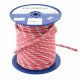 Robline Admiral 5000 Dyneema Braid Rope Red/Grey 12mm - Per Metre