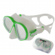 Mares Sealhouette Silicone Adult Dive Mask White/Lime