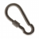316 Stainless Steel Carabiner Hook 7mm with Thread Lock