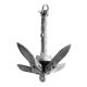 Galvanised Folding Grapnel Anchor 0.75kg