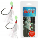 Bite Tarakihi Tempter Flasher Rig 3-Hook 3/0