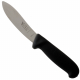 Victory 2/301 Round Tip Skinning Knife Black Handle 13cm