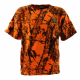 Ridgeline Premium Workmans Zip Mens T-Shirt Blaze Camo