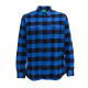 Ridgeline Organic Mens Check Shirt Blue