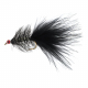 Manic Tackle Project Lumo Woolly Bugger Streamer Black #8