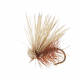 Manic Tackle Project Elk Hair Caddis Tan Dry Fly #14