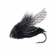 Manic Tackle Project Classic Cicada Dry Fly Black #8 2cm