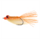 Manic Tackle Project Christmas Cracker Saltwater Fly Orange #6
