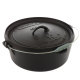 Campfire Pre-Seasoned Cast Iron Camp Oven 12 Quart