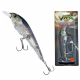 Strike Pro T-Railer Diving Bibbed Lure with Scent 150mm 58g Ghost