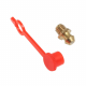 Trojan TC40 Grease Nipple with Red Cap