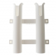 Southern Ocean 2-Rod Vertical Holder Tube Rack White