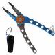 NOEBY Aluminium Heavy Duty Split Ring Fishing Pliers Blue