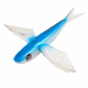 Viper Tackle Flying Fish Teaser Blue/White Single