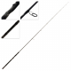 Daiwa TD Black III BaitJunkie 7102 Softbait Spin Rod 7ft 10in 4-8kg 2pc