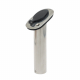 Flush Mount 316 Stainless Rod Holder with Cap 22cm 30-Degree