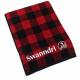 Swanndri Beach Towel V2 Red/Black Check