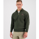 Swanndri Mens Mariner Wool Zip Neck Sweater Olive