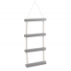 4-Step Universal Rope Boat Boarding Ladder 106cm