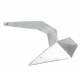Galvanised Delta Anchor