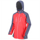 Regatta Calderdale III Womens Waterproof Jacket Red Sky/Onyx Grey