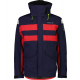Line 7 Ocean Wave15 Waterproof Mens Jacket Navy/Red