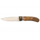 Whitby Pakkawood/Burlwood Stainless Knife with Sheath 11.43cm