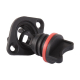 Bung with Base Black Large 25.4mm x 59.2mm