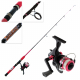 Ugly Stik Tackleratz Spinning Kids Combo Pink 3ft 9in 2-4kg 1pc