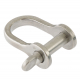 Ronstan RF617 Standard Dee Shackle Pin 1/4inch 22 x 14mm